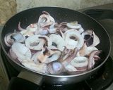 A picture of step 2 of Salt and Pepper Squid.