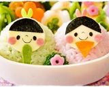 A picture of step 4 of Character Bento For Girl's Day Festival - Hina Doll.