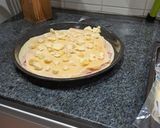 Foto del paso 4 de la receta: Tarta de jamón y queso con chicos