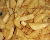 Foto del paso 1 de la receta: Milanesas de pollo papas fritas y alitas al limón