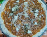 Foto langkah ke 5 dari resep No Knead Pizza [Source: Tintin Rayner].