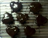 A picture of step 16 of Heart-Shaped Petit Chocolate Cakes For Valentine's Day.