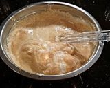 A picture of step 7 of Carrot Chiffon Cake with Cinnamon Cream Cheese Glaze.