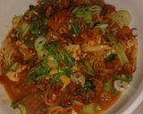 Foto langkah ke 7 dari resep Seblak (SaBaSoMie) Sayur Baso Sosis Mie.