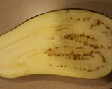 A picture of step 1 of Stuffed Eggplant.