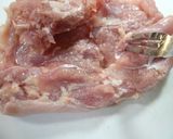A picture of step 1 of Chicken Thigh Sauté with Nuts, Garlic, Butter, & Soy Sauce.