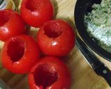 A picture of step 3 of Cheesy Stuffed Tomatoes.