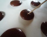 A picture of step 6 of Cocoa Macaron for Valentines.