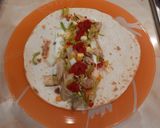 Tortilla tekercs recept fázis 3 fotója