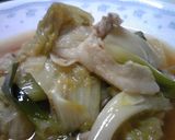 A picture of step 10 of My Grandma's Signature Dish- Steam-Simmered Pork Belly and Chinese Cabbage *.