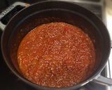 A picture of step 8 of Tomato Curry Style Bolognese Sauce.