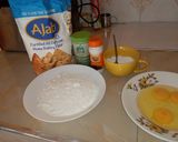 A picture of step 2 of Fish fingers.
