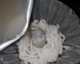 Foto langkah ke 1 dari resep Puding Kelapa Lumut Pandan.
