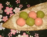 A picture of step 5 of Easy Sakura Inari Sushi for Bento.