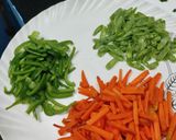 A picture of step 8 of Chineese vegetable manchurian and ponda noodle#challenge.