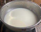 A picture of step 1 of Fruit Custard 🍑🍎🥭.