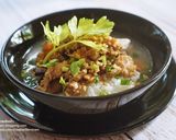 รูปขั้นตอนการทำที่ 4 ของ ข้าวต้มเครื่องแบบโบราณ