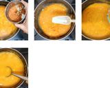 A picture of step 4 of Carrot Pumpkin and Almond Soup.
