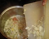 A picture of step 4 of Chicken Dal Curry.