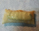Foto del paso 12 de la receta: Milhoja de langostinos con emulsión de mango