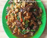 Foto langkah ke 6 dari resep Empis empis tempe daging sapi tanpa santan khas Temanggung.