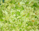 Foto del paso 2 de la receta: Tortitas de col y brócoli a la. Mario's