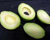 A picture of step 1 of Avocado Tempura.
