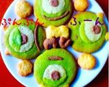 A picture of step 8 of Monsters, Inc. Mike's Matcha Cookies.