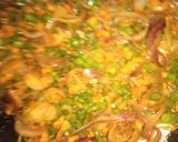 A picture of step 8 of Fried rice an chicken.
