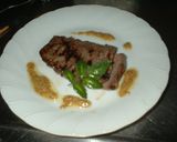 A picture of step 8 of Shio-Koji Beef Steak.