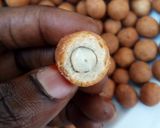 A picture of step 10 of Peanut burger.