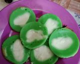 Foto langkah ke 5 dari resep Kue cantik manis pandan.