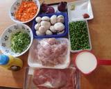 Creamy chicken and vegetable family pie recipe step 1 photo