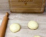Kürtős kalács kiflicskék recept fázis 5 fotója