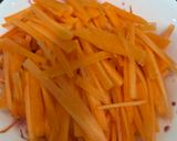 Gambar langkah 5 resipi Japchae.