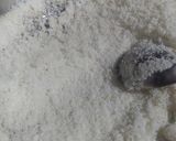 A picture of step 1 of Nariyal Ladoo.