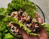 Foto del paso 5 de la receta: 🍚Ensalada de arroz atún y lentejas 🍚con mayonesa de ajo casera (segura 🔬) 🥚🧄🍋