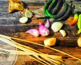 Foto langkah ke 1 dari resep Oseng Cumi Cabe Bumbu Ireng.