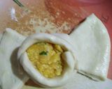 A picture of step 9 of Eggless paneer stuffed Rose buns (without yeast).