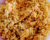 Foto del paso 8 de la receta: Kibbeh de lentejas rojas, bulgur y calabaza