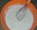 A picture of step 5 of Daal mash (white lentil) ke dahi bare (iftar recipe).