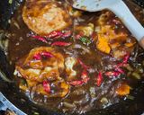Foto langkah ke 4 dari resep Telur Ceplok Saos Tiram.