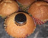 A picture of step 7 of Chocolate filled vanilla cupcakes.