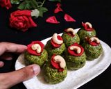 A picture of step 6 of Stuffed Paan Laddu.