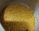 A picture of step 1 of Tuvar or Tur Dal with Beans.