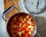 A picture of step 4 of Meatless Potato Stew.