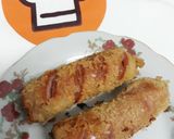 Hình bước làm 4 của món Xúc xích xù xì🍤 🙀