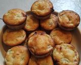 Fehércsokis rebarbarás muffin recept fázis 4 fotója
