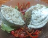 Foto del paso 6 de la receta: Coreano relleno "gratinado" con lechuga repollada "gratinada"