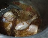 A picture of step 4 of Daal Chicken.